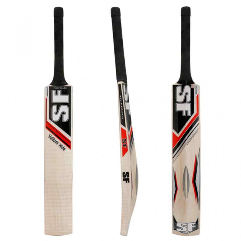 SF VELLUM HIDE KASHMIR WILLOW CRICKET BAT