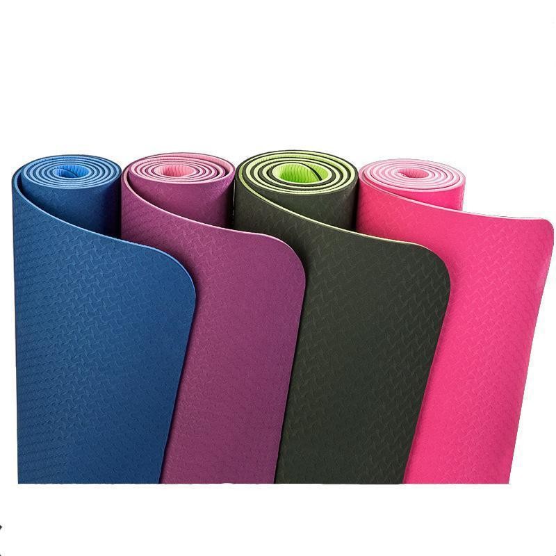 Double sided best sale yoga mat