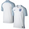 England Nike Home Stadium Performance Jersey - White/Light Blue