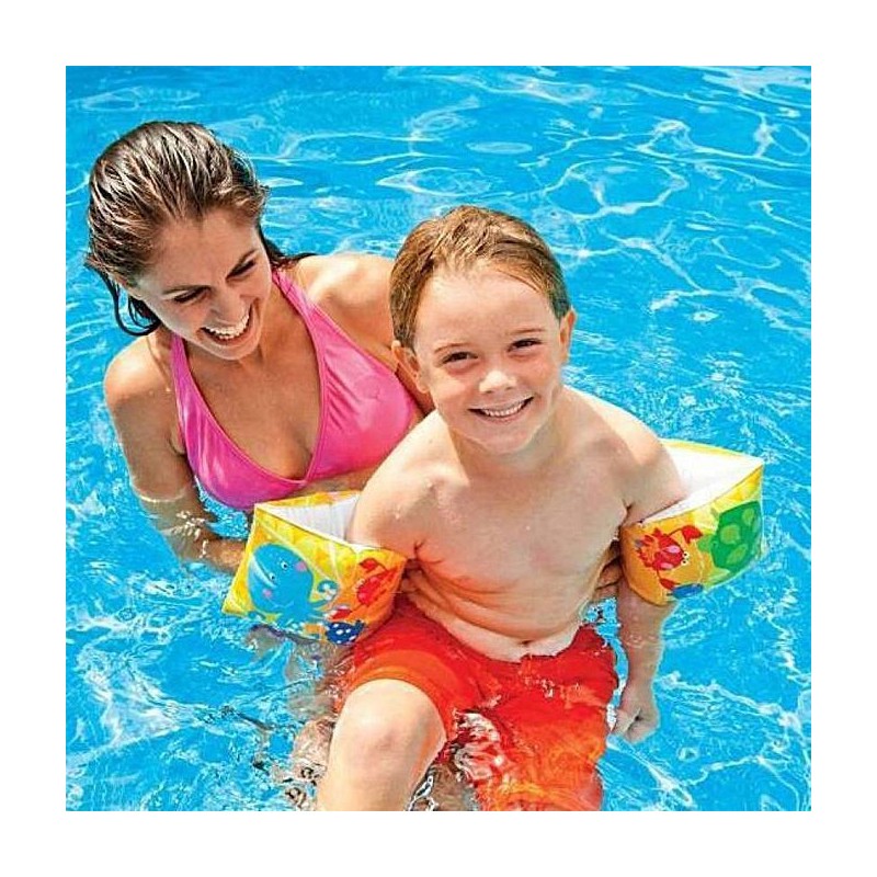 Schwimmflügel Für Kinder 3–6 Jahre – Doppelte Luftkammer, PVC, Mit Sicherheitsventil – Perfekt Für Babys & Kleinkinder