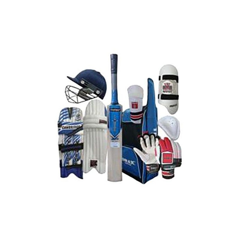 Junior SCOREMASTER Cricket Kit Size 6 Nine Sports Gears Accessories-xl7 