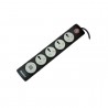 Huntkey SZN507 Four Socket With USB And Child Protection PowerStrip - Black