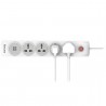Huntkey SZN507 Four Socket With USB And Child Protection PowerStrip - White