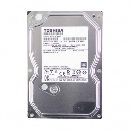 Toshiba 500GB 2.5 Inch SATA 5400RPM  HDD