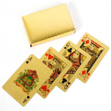 PLAYING CARDS (GOLDEN)