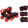 In-line Skates - Size 5-12 UK  (Red, Black)