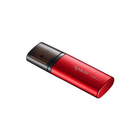 Apacer AH25B 64GB USB 3.1 Gen 1 Streamline Red & Black Pen Drive