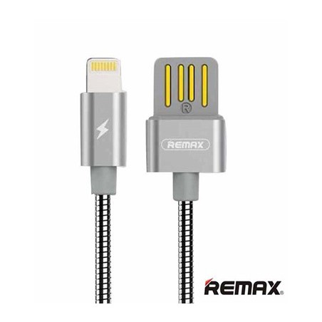 Remax Tinned Copper Lightning Cable RC-080i Charging & Data Cable Silver