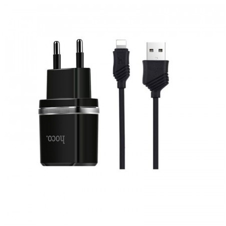HOCO Smart Dual USB Micro Cable Charger Set-EU