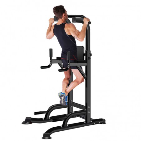 Chin Up and dip Station Power Tower Home use Exercise