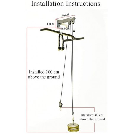 Lat pull down discount system