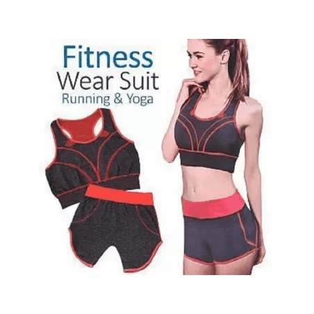 Yoga Shorts and sports  bra set
