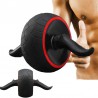 Ab Wheel Kit Abdominal Roller With Resistant Tube And Pad Knee Mat