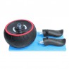 Ab Wheel Kit Abdominal Roller With Resistant Tube And Pad Knee Mat