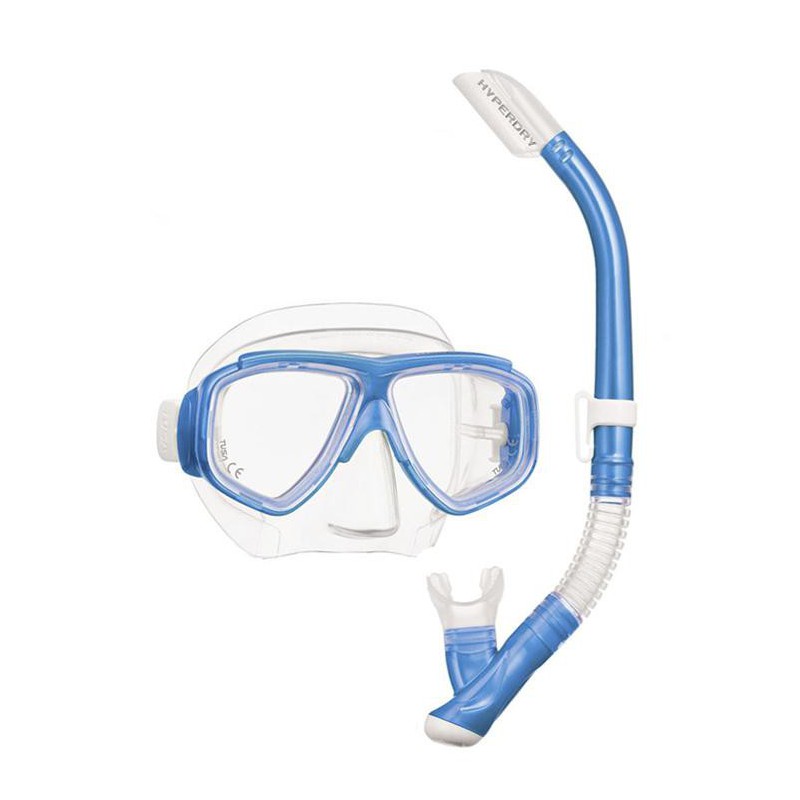 snorkel with goggles