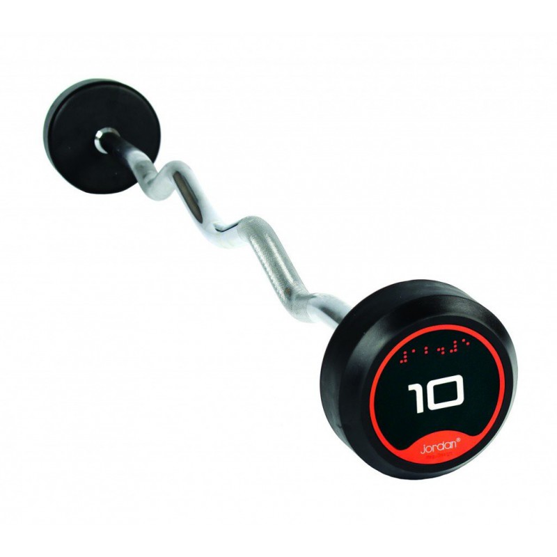 Details about   Classic Rubber Barbell 10kg 