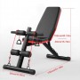 Sit Up Bench 5 Speed Adjustable Foldable Multi-Workout Abdominal Hyper Back Extension Bench