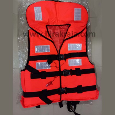 Adult Size life jacket with head and shoulder support