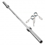 Heavy duty Olympic bar 7 Feet with two clips