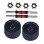 Adjustable Dumbbell set with 14 inch china sticks