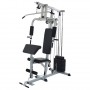Multi function one station workout home gym machine