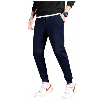 Joggers Trouser for man navy blue