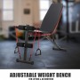 Adjustable dumbbell and sit up bench