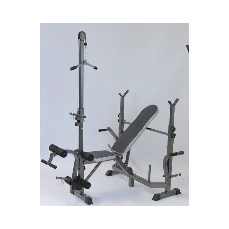 Weight bench with Lat pull down