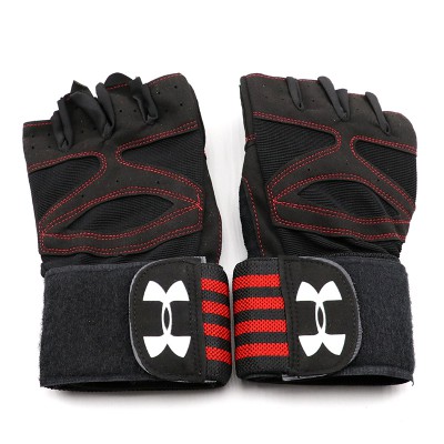 UNDER ARMOUR 1 Pair of Training Gloves Beautifully Designed Fitness Sports Weightlifting Gloves Wristband Fitness Gloves