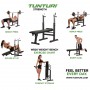 Multi Functional Adjustable Sit up and dumbbell Bench Press