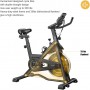 HAYONA Spinner Exercise bike stationery bike with 35lbs flywheel belt driven exercise bike with mobile and tablet holder