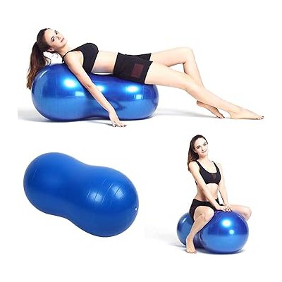 Anti Burst peanut gym ball with pumper