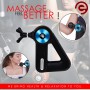 Massage Gun with Quiet 3 Speed Motor and 12 Massage Head for Body Relaxation Pain Relief and Sore Muscles