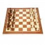 Folding Wooden International Chess Checkers Set Wooden chess board