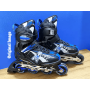 Action Multi color inline roller skating shoes