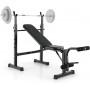 Weight Bench, Bench Press Set with Squat Rack and Bench for Home Gym Full-Body Workout combo set