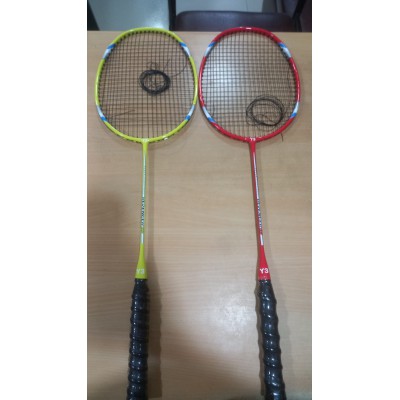 Y3 badminton racket with high quality string