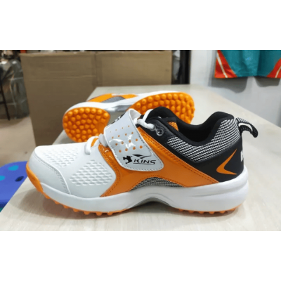 Hs Kins Rubber spike cricket Shoes