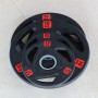 Premium quality rubber coated Olympic dumbbell barbell plate 2.5kg, 5g, 10kg, 15kg, 20kg