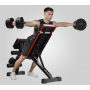 Multi functional Adjustable Dumbbell Bench With Leg Press and preacher curl