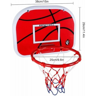 Basketball Loop & Net - Red and White