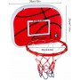 Basketball Loop & Net - Red and White