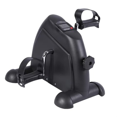 Mini Exercise Bike Under Desk Bike Foot Cycle Arm & Leg Pedal Exerciser With LCD Screen Displays