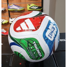 FOOTBALL FIFA World cup - 2026 Sports Match Quality Football is white in color with an Excellent graphics Ball Size 5 Trionda