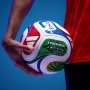 FOOTBALL FIFA World cup - 2026 Sports Match Quality Football is white in color with an Excellent graphics Ball Size 5 Trionda