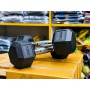 Rubber Hex Dumbbell 15kg   (7.5Kg x 2)