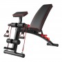 Adjustable Multi-functional Dumbbell bench with leg extension , preacher curl and resistance workout tool