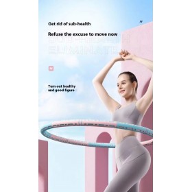 Detachable hula hoop  fitness gym