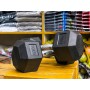 Rubber Hex Dumbbell 20Kg  (10kg x 2)