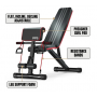 DDS Multi Functional Adjustable  Sit Up Bench